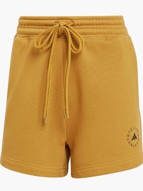 Adidas by Stella McCartney Yellow Drawstring Athletic Shorts NWT
